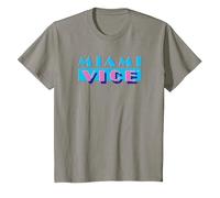 Miami Vice Logo Comfortable T-Shirt - Official Tee. T-Shirt, Youth, Slate Grey, 2T