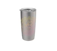 Miami Vice Neon Airbrush Palm Tree Stainless Steel Insulated Tumbler