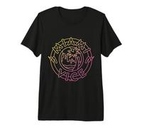 Miami Vice Neon Skyline Retro Vibes Premium T-Shirt