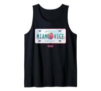 Miami Vice Undercover Since 1984 Airbrush Plate Tank Top