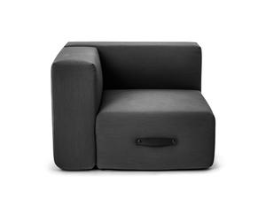 Miamia Outdoor Sofa Corner Module Left Anthracite Conmoto - 4260476346538