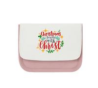 Miammo Christmas Begins with Christ [BCX] Clutch-Style Pencil case - Pink