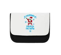 Miammo Dabbing Through the Snow [BCX] Clutch-Style Pencil case - Black