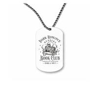 Miammo Dark romance book club style three [RD26] ball-chain pendant