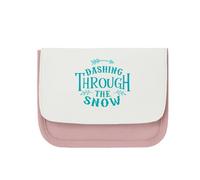 Miammo Dashing Through the Snow [BCX] Clutch-Style Pencil case - Pink