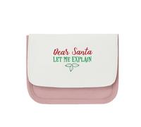 Miammo Dear Santa let me Explain [BCX] Clutch-Style Pencil case - Pink