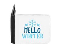 Miammo Hello Winter Snowflakes [BCX] Gent's Wallet
