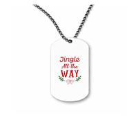 Miammo Jingle all the way [BCX] ball-chain pendant - dog tag style necklace
