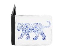 Miammo Mandala Lioness 3 Silhouette Watercolour Cut Out Gent's Wallet