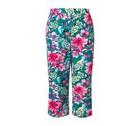 MIAMODA Women's Plus Size Wide Leg Culottes Floral Pattern 841492