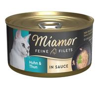 Miamor Can Fine Fillets Chicken & TUNA In Sauce 24 X 85G