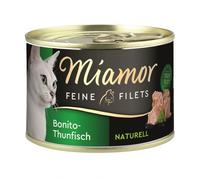 Miamor Can Fine Fillets Natural Bonito Tuna 12 x 156 g (21,31€/kg)