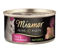 Miamor Can Fine Fillets Natural Tuna & Crab Meat. 24 x 80 g (21,82€/kg)
