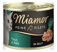 Miamor Can Fine Fillets Tuna & Rice 12 x 185 g (17,97€/kg)