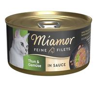 Miamor Can Fine Fillets Tuna & Vegetables In Sauce 24 X 85G (21.52€/Kg)