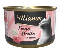 Miamor Can Fine Booty Beef 12 x 185 g (13,47€/kg)