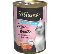 Miamor Can Fine Prey Kitten Chicken & Salmon 12 X 400 G