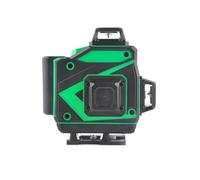 Miangerrn Laser Horizontal Green Self-Leveling, 4x360° 16-Line Cross Horizontal and Vertical Laser Level, Remote Control, Lithium-ion Battery with Euro Charging, Adjustable Swivel Base, Lifting Base