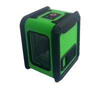 Miangerrn Laser Level, Green and Black, Compact Cube Design with Protective Rubber Bumpers (Laser Level)