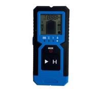 Miangerrn Wall Scanner Stud Finder Detector, Blue and Black, Battery Powered, Digital Angle Gauge Included, 24cm Length
