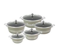 Mianra Seramiq Stockpot Set 5pc Moonstone