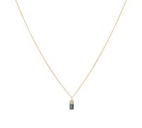 Miansai Men's Everett London Blue Topaz Pendant Necklace Blue/Gold