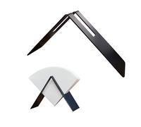 MIAO JIN 2PCS Coffee Filter Paper Holder,Stainless Steel Coffee Paper Storage Container Dispenser Rack Coffee Filter Stand for #1, #2, #4, #6 filters (Black)