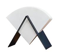 MIAO JIN Coffee Filter Paper Holder,Stainless Steel Coffee Paper Storage Container Dispenser Rack Coffee Filter Paper Stand (Black)
