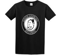 MIAO LI YI Men's Good Looking Records - Jungle Drum N Bass Ltj Bukem Metalheadz T-Shirt Print Tees T Shirt O Neck Black L