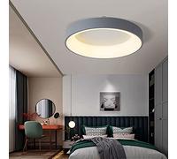 MIAOCDAM Nordic LED Ceiling Light Modern Minimalist Style Living Room Ceiling Lamp Ultra-thin Ceiling Lights Dimmable Close To Ceiling Light Fixtures Low Ceiling Lighting In Offices, 15in