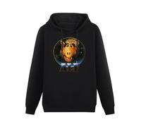 MIAOCHEN Alf Hoody Alien Lite Fm Tv Series Retro 80'S Vintage Black M