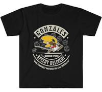 MIAOCHEN Gonzales Speedy Delivery Service Softstyle T-Shirt Black XL