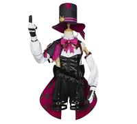 MIAOCOS Lyney Lynette Cosplay Costume Fontaine Twins Magician Halloween Carnival