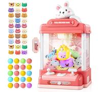 MIAOKE Claw Machine for Kids, 30 Toys & 20 Surprise Eggs