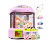 MIAOKE Claw Machine for Kids, 30 Toys & 24 Game Coins & 20 Surprise Eggs