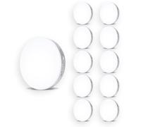 MIAOLIAN 10 Pack Motion Sensor Lights Indoor,Under Cabinet Kitchen Lights,Wireless Battery Operated LED auto Lamp,Rechargeable Magnetic Stick on Puck Wall Night Light,Stair,Cupboard,Wardrobe,Hallway