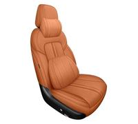 MIAOLISI Car Seat Cover Set For CRV 2017-2020 2021 Car Seat Support Cover Cushions Protecto Winter Automobiles Full Leather Interior(Yellow,DE)