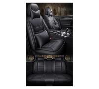MIAOLISI For A1 A3 A4 A5 A6 For A6L A7 A8 A8L Car Support Cushion Cover Protecto 5 Seat Accessories Interior Details Car Seat Cover Set(Black)
