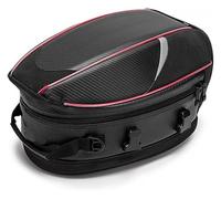 MIAOLISI Motorcycle Back Seat Waterproof Large Capacity Tail Luggage Saddle Bag Multifunctional Saddle Bag(Red)