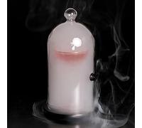MIAOLLUN Cake Dome Cover Glass Display Dome Cloche Cocktail Drinks Smoking Lids with Cup Smoke Infuser Cover Lid for Cocktail Smoker Cloche Dome for Cocktails, Drinks