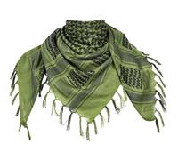 MiaoMa Thicker outdoors Military Shemagh Tactical Desert Keffiyeh Scarf Wrap Green