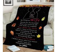MIAOMANSENSTORE Custom Design Daddy Present For Daughter I'm So Proud Of You Fleece Blanket