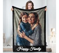 MIAOMANSENSTORE Custom Gift For Wife To My Smokin' Hot Wife I Love You Blanket For Wife From Husband When I First Saw You Gifts For My Wife Custom Wife Gift