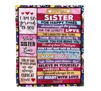 MIAOMANSENSTORE Personalized To My Bonus Daughter Viking Blanket From Step Dad Whenever You Feel Overwhelmed Stepdaughter Birthday Christmas Customized Bed Fleece Blanket