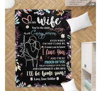 MIAOMANSENSTORE Personalized To My Daughter Blanket From Mom Mother I Love You Letters For Her Daughter Birthday Graduation Christmas Customized Fleece Blanket