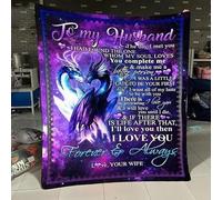 MIAOMANSENSTORE Personalized To My Gigi Gifts Blanket From Granddaughter Grandson Purple Floral Birthday Gifts For Gigi Mothers Day Christmas Custom Fleece Blanket