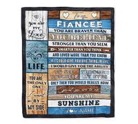 MIAOMANSENSTORE Personalized To My Godson Blanket From Godfather Aunt Never Forget That I Love You Wolf Godson Birthday Graduation Christmas Customized Fleece Blanket