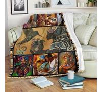 MIAOMANSENSTORE Personalized To My Godson Gift Blanket From Godmother Uncle Sometimes It's Hard Horse Godson Birthday Gifts Graduation Christmas Customized Fleece Blanket