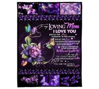 MIAOMANSENSTORE Personalized To My Granddaughter Blanket From Grandma Gigi Fairy Silhouette Fantasy Moon Granddaughter Birthday Christmas Customized Bed Fleece Blanket