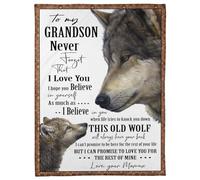 MIAOMANSENSTORE Personalized To My Granddaughter Blanket From Grandma Nana This Old Horse Love Granddaughter Birthday Gifts Graduation Christmas Bed Fleece Blanket